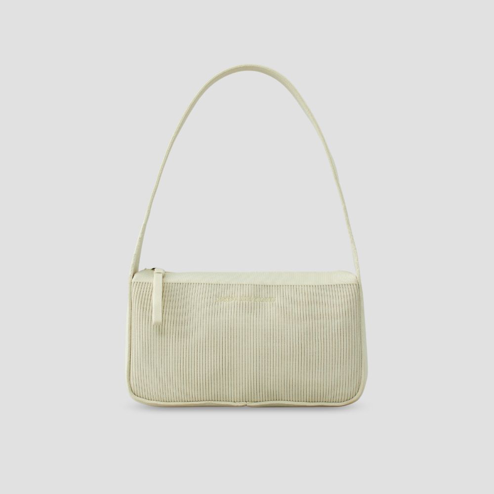 LPK Arton Knit Shoulder Bag M Jasmine White