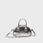 OZ Mini Half Moon Cross Bag Silver