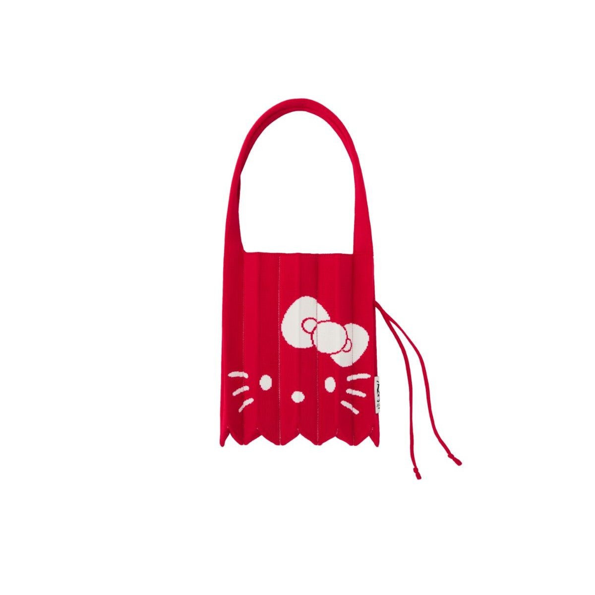 Lucky Pleats Knit S Hello Kitty Barbados Red