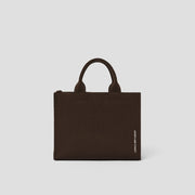 LPK Lattice Tote Bag M Dual Cinnamon Brown