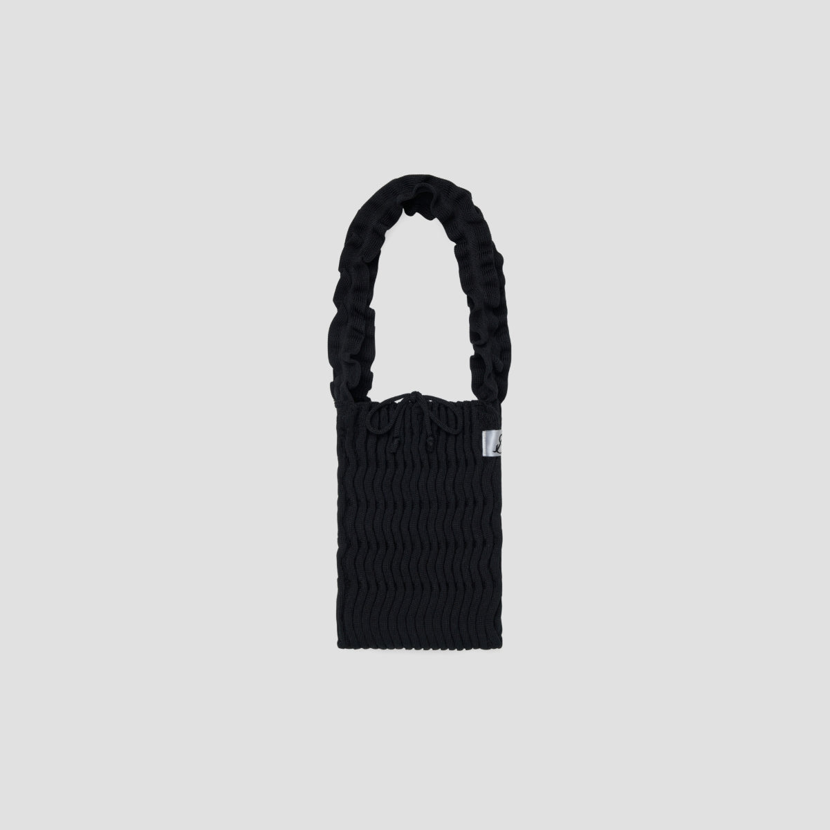 Blow Flow Knit Frill S Rich Black