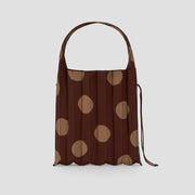 Lucky Pleats Knit L Dot Espresso