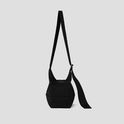 Lucky Pleats Knit Off City Bucket Starry Black
