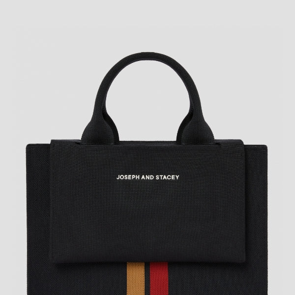 LPK Lattice M Flap Pocket Rich Black