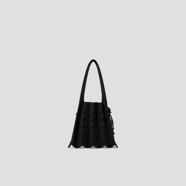Lucky Pleated Knit S Fiori Rich Black