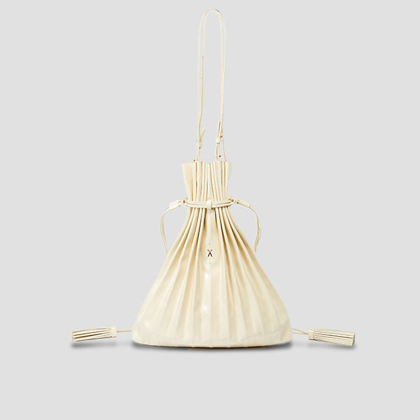 Lucky Pleats Shopper Crinkled Tapioca
