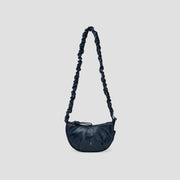 Daily Shirring Shoulder Bag Navy Peony