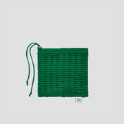 Blow Flow Knit Pouch M Jelly Green