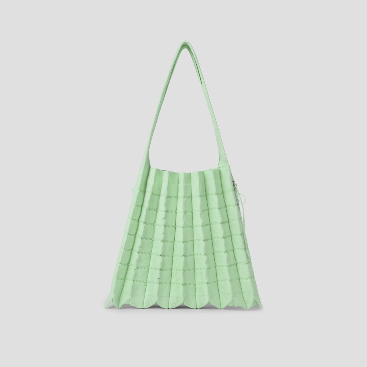 Lucky Pleats Knit L Fiori Nile Green