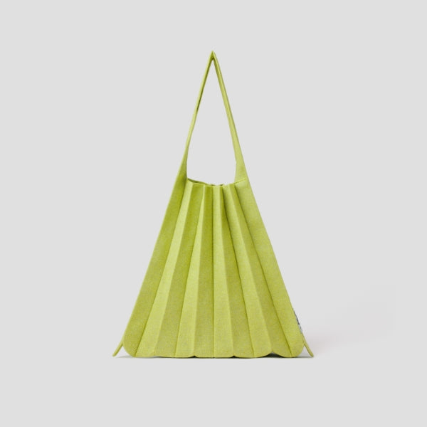 Lucky Pleats Knit L Starry Cool Lime