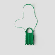 Lucky Pleats Knit Mini Cross Fiori Jelly Green