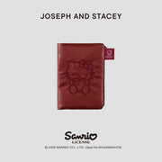 Travel Wallet Hello Kitty Sleek Red