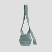 Lucky Pleats Knit Off City Bucket Basil