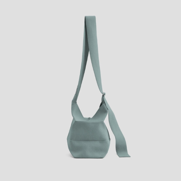 Lucky Pleats Knit Off City Bucket Basil