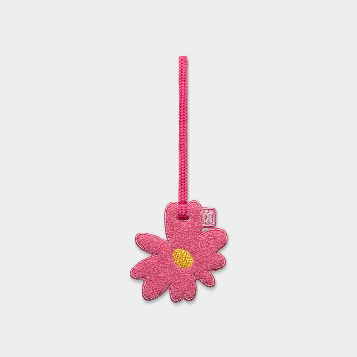 Daisy Strap Keyring Pink