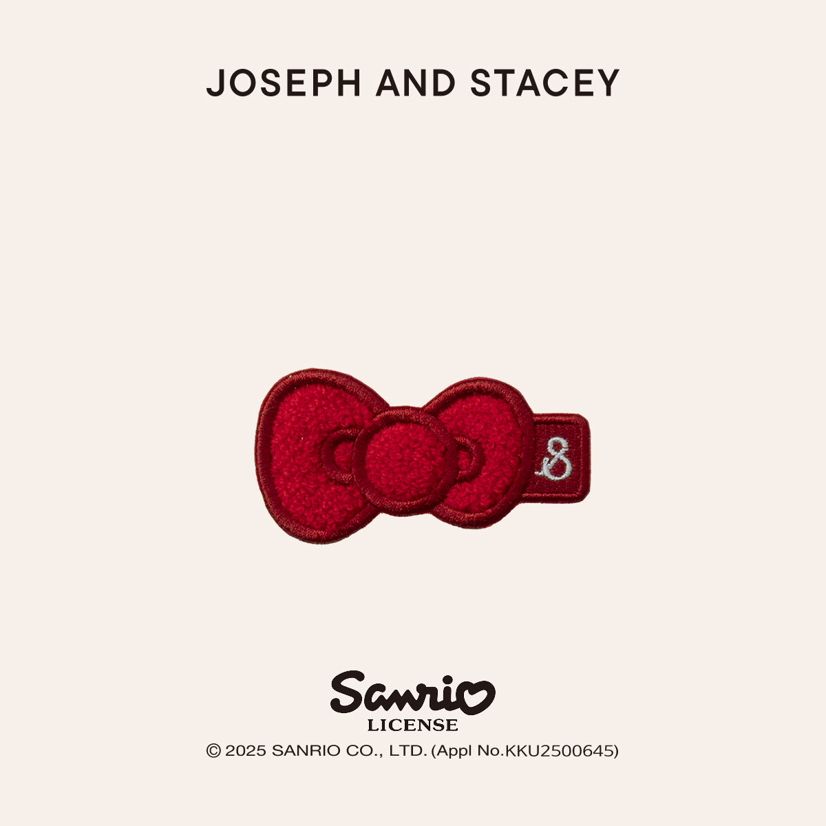 Lucky Hello Kitty Boucle Wappen Red Ribbon