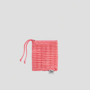 Blow Flow Knit Pouch S Barbie Pink
