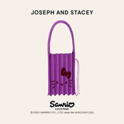 Lucky Pleats Knit M Starry Hello Kitty Twinkle Violet