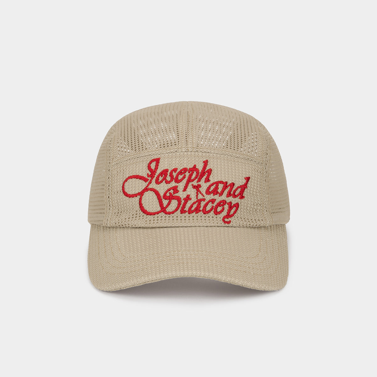 Mesh Ball Cap Beige