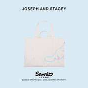 Lucky Pleats Knit XL Cinnamoroll Cream White