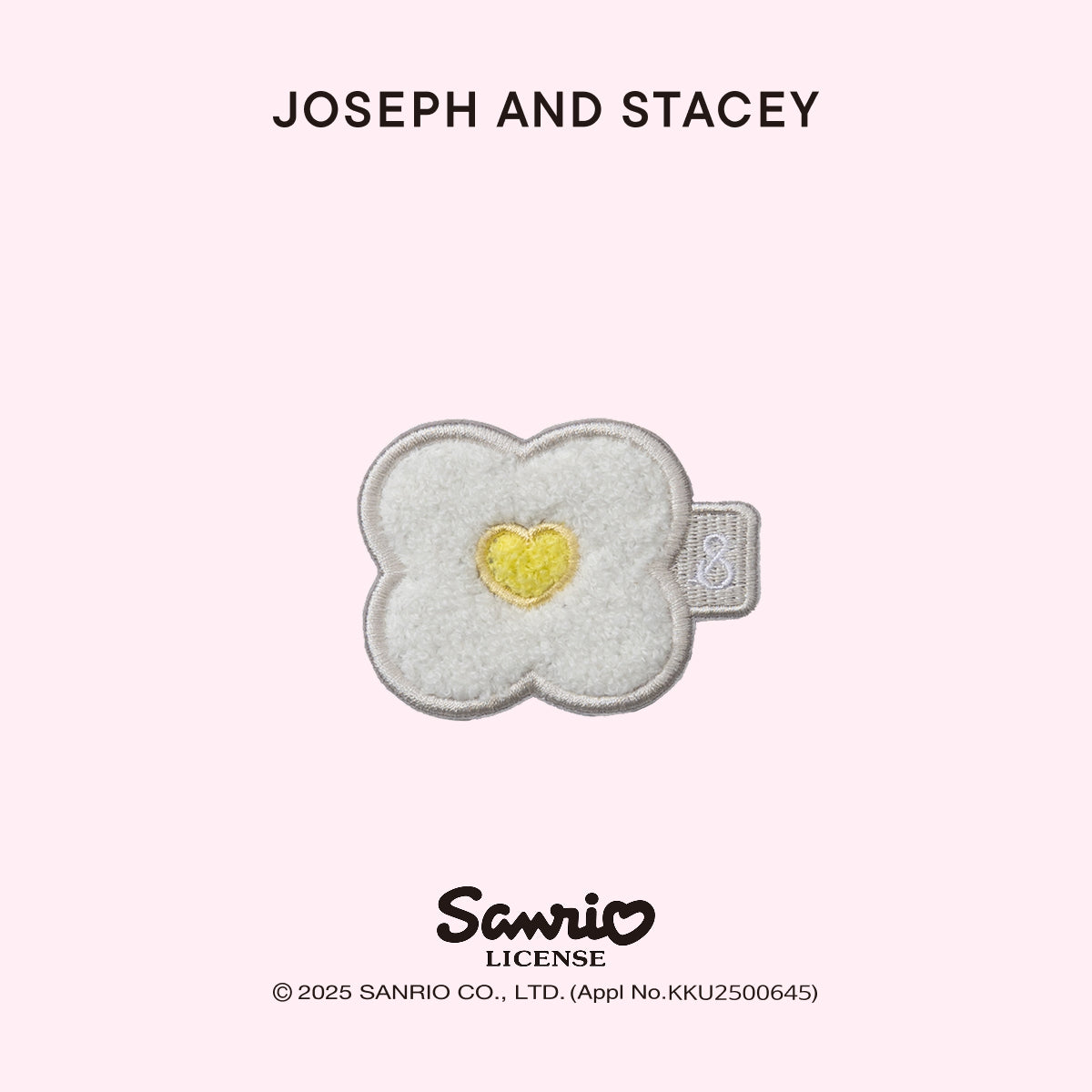 Lucky My Melody Boucle Wappen Flower