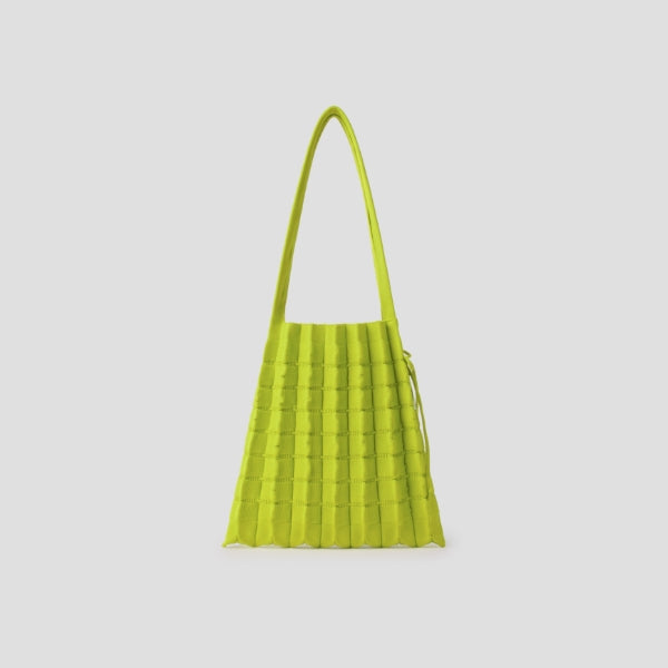 Lucky Pleats Knit M Fiori Lime