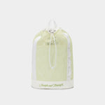 Drawstring Light Mesh Backpack Ivory