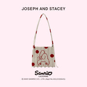 Lucky Pleats Knit Crossbody M Dot My Melody Buttercream