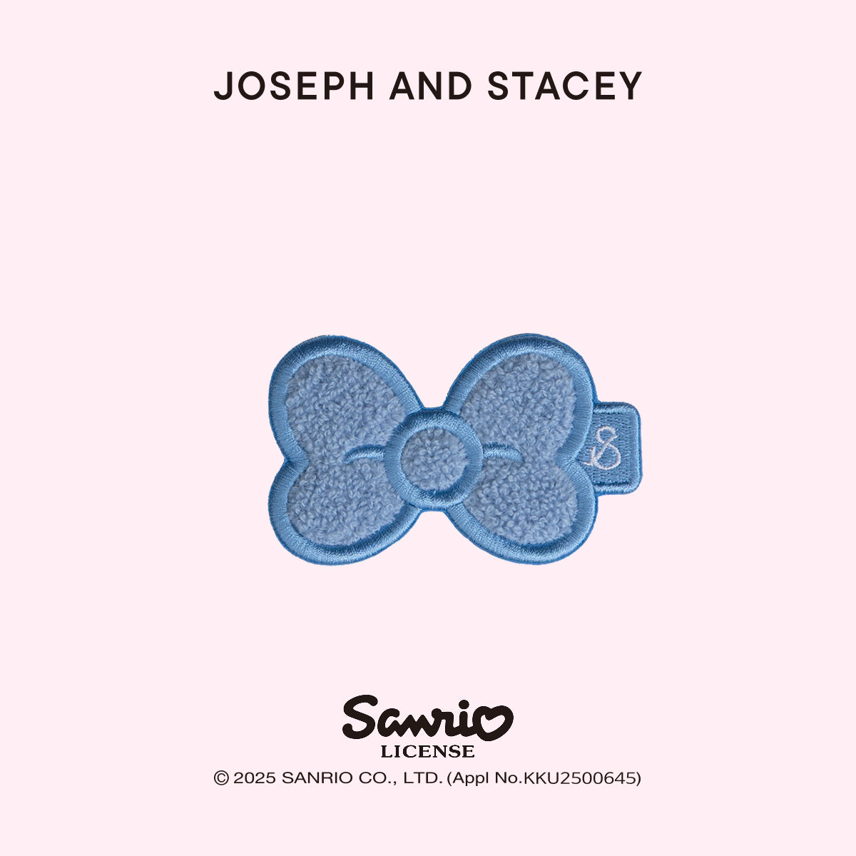 Lucky My Melody Boucle Wappen Blue Ribbon