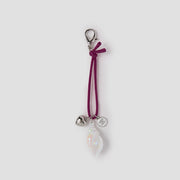 Lucky Toytoy Key Ring Doldolee Magenta Conch