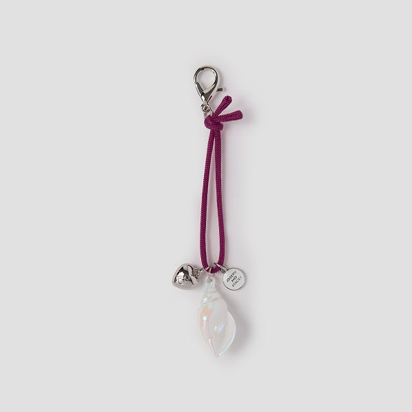 Lucky Toytoy Key Ring Doldolee Magenta Conch