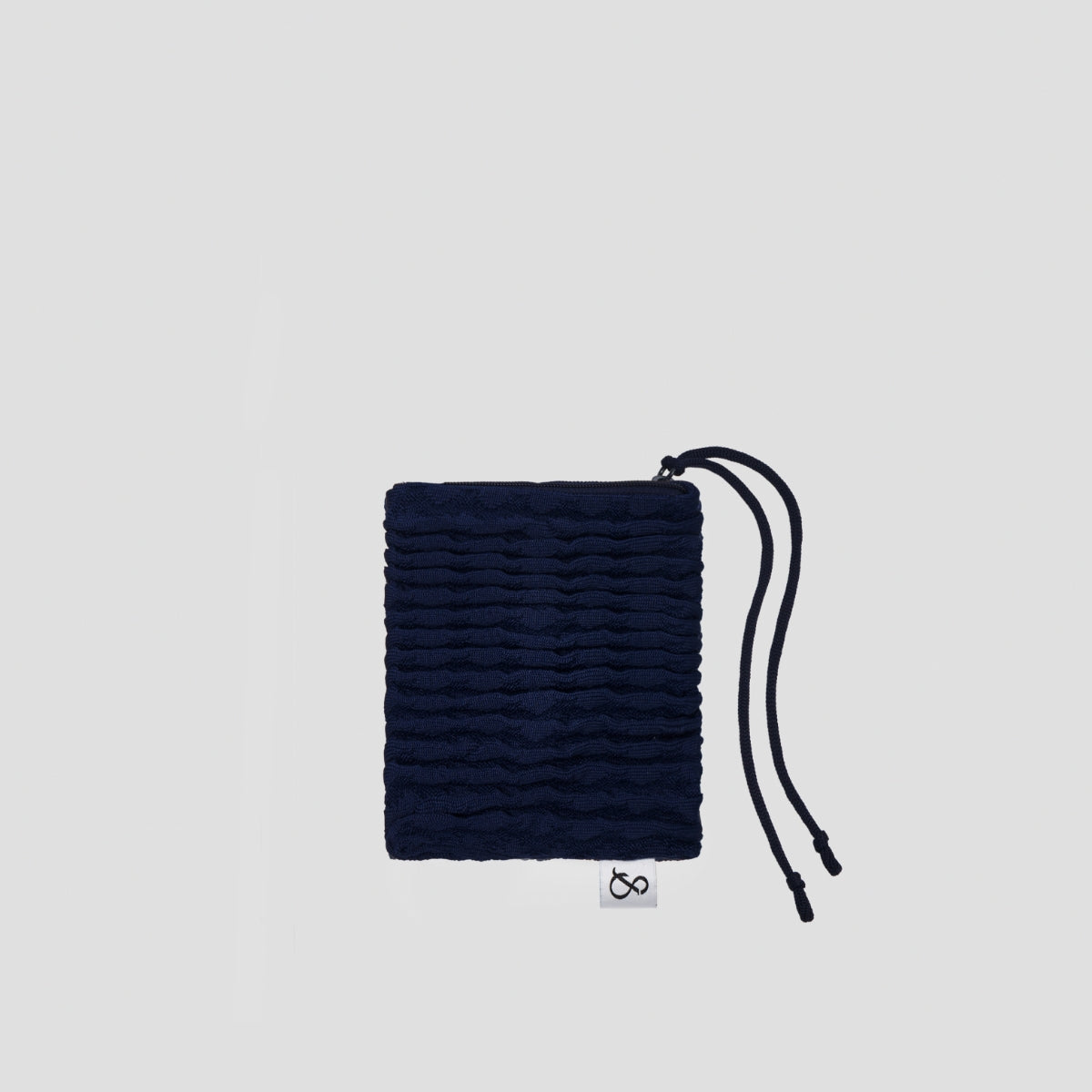 Blow Flow Knit Pouch S Classic Navy