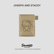 Travel Wallet Hello Kitty Sleek Gold