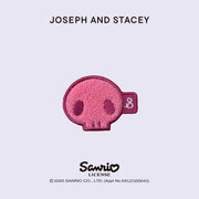 Lucky Kuromi Boucle Wappen Gentle Skull