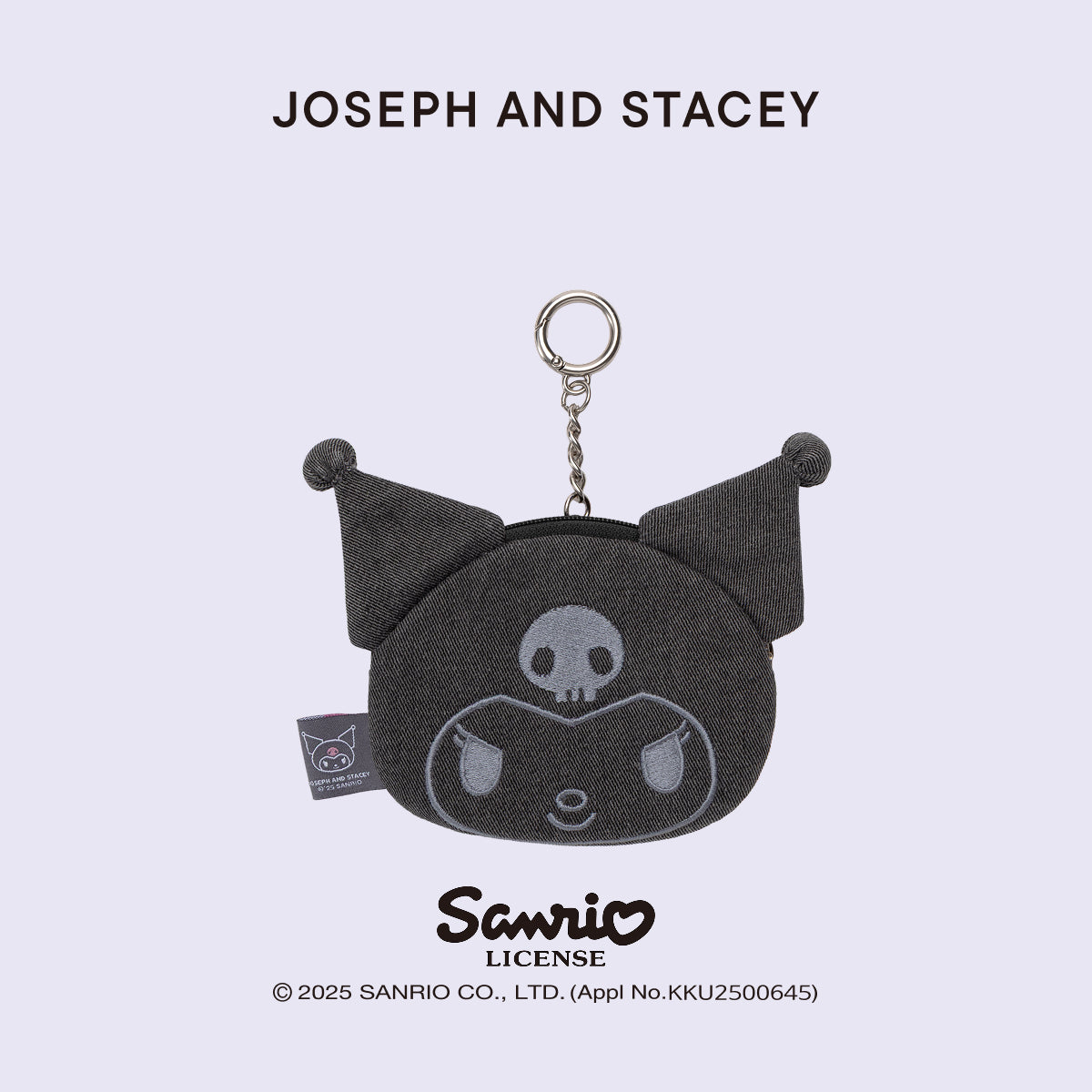 Denim Mini Pouch Kuromi Washed Charcoal – JOSEPH AND STACEY US