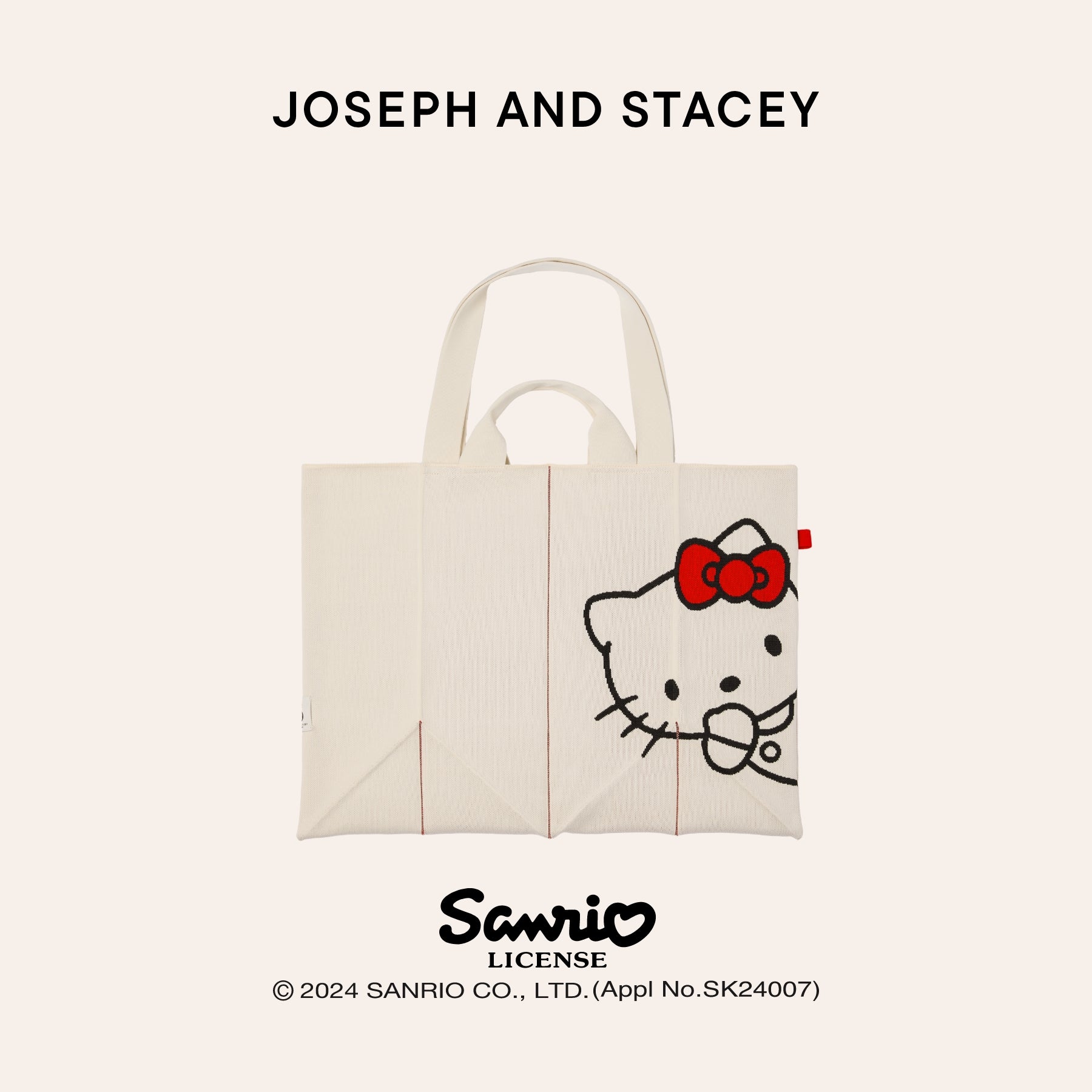 Lucky Pleats Knit XL Hello Kitty Vanilla