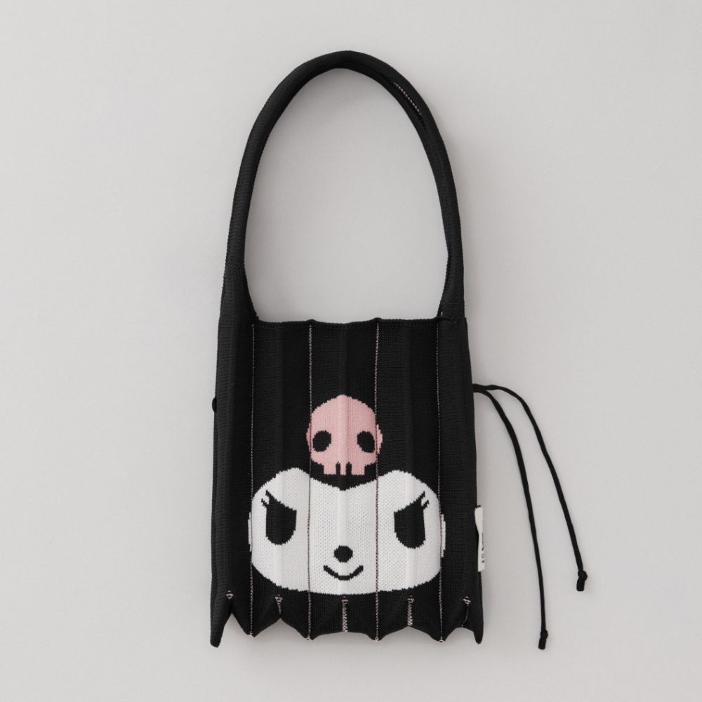 Lucky Pleats Knit S Kuromi Rich Black