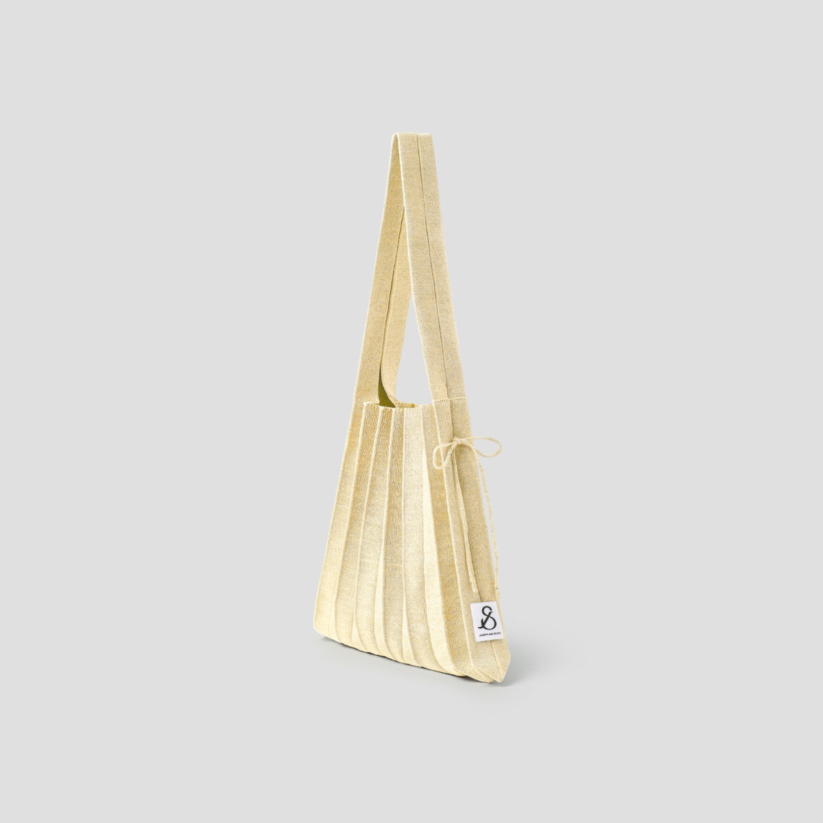 Lucky Pleats Knit M Starry Butter