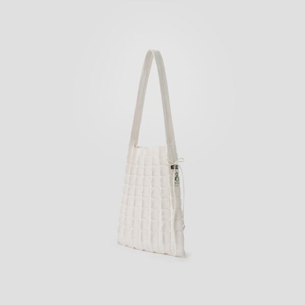 Lucky Pleats Knit M Fiori Cream White