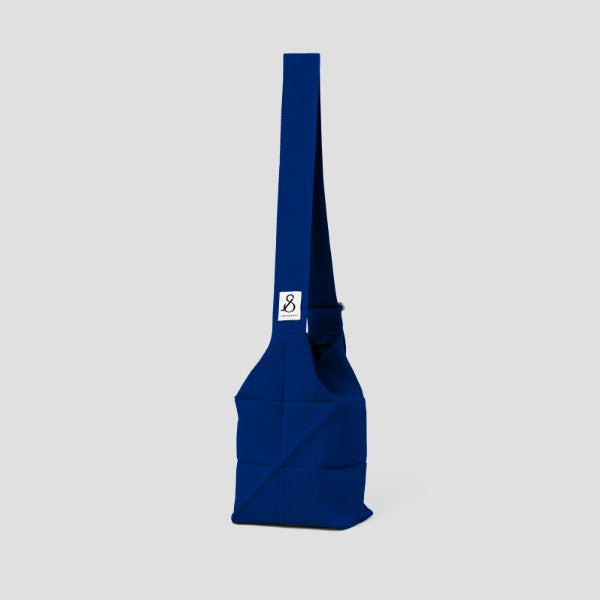 Lucky Pleats Knit Off City Bucket DeepOcean Blue