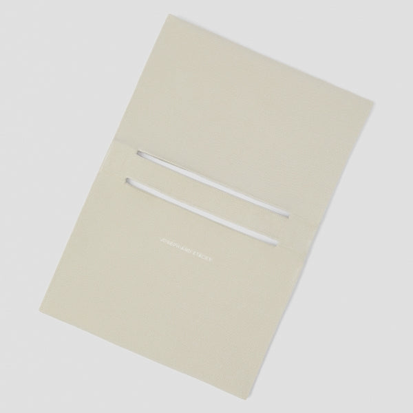 LPK Lattice L Flap Pocket Shell Ivory