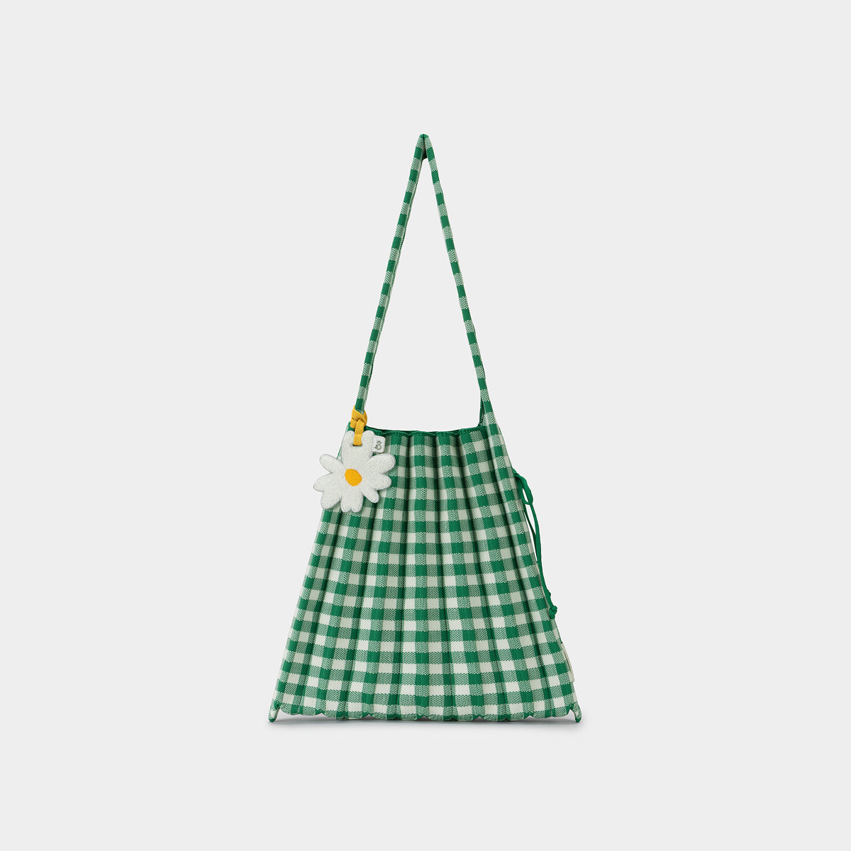 Daisy Strap Keyring White/Yellow