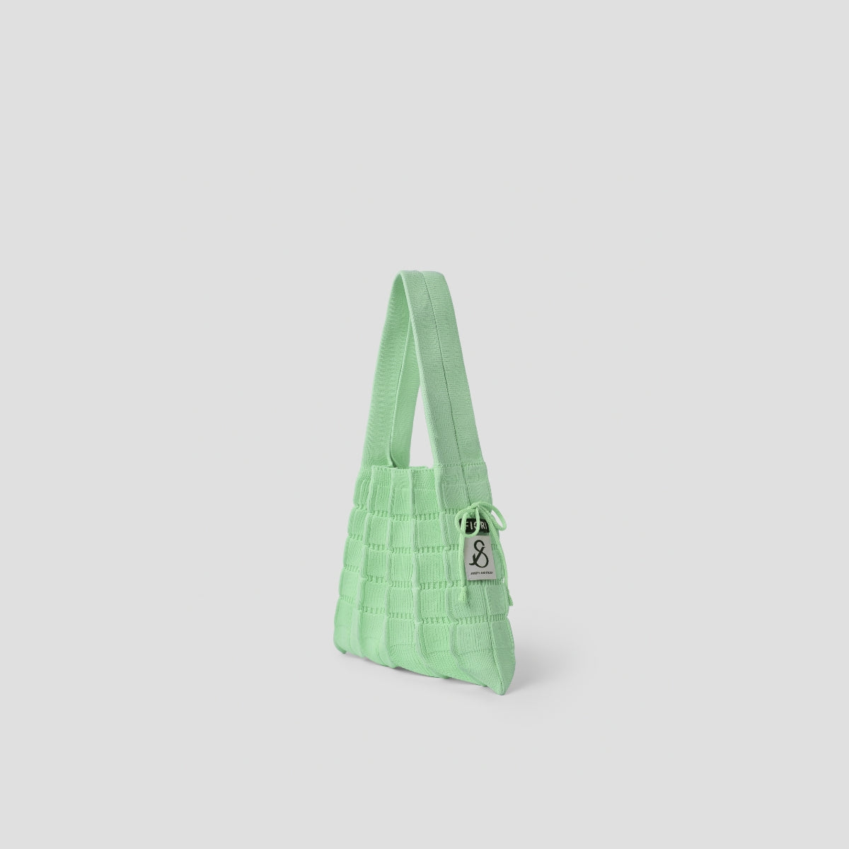Lucky Pleated Knit S Fiori Nile Green
