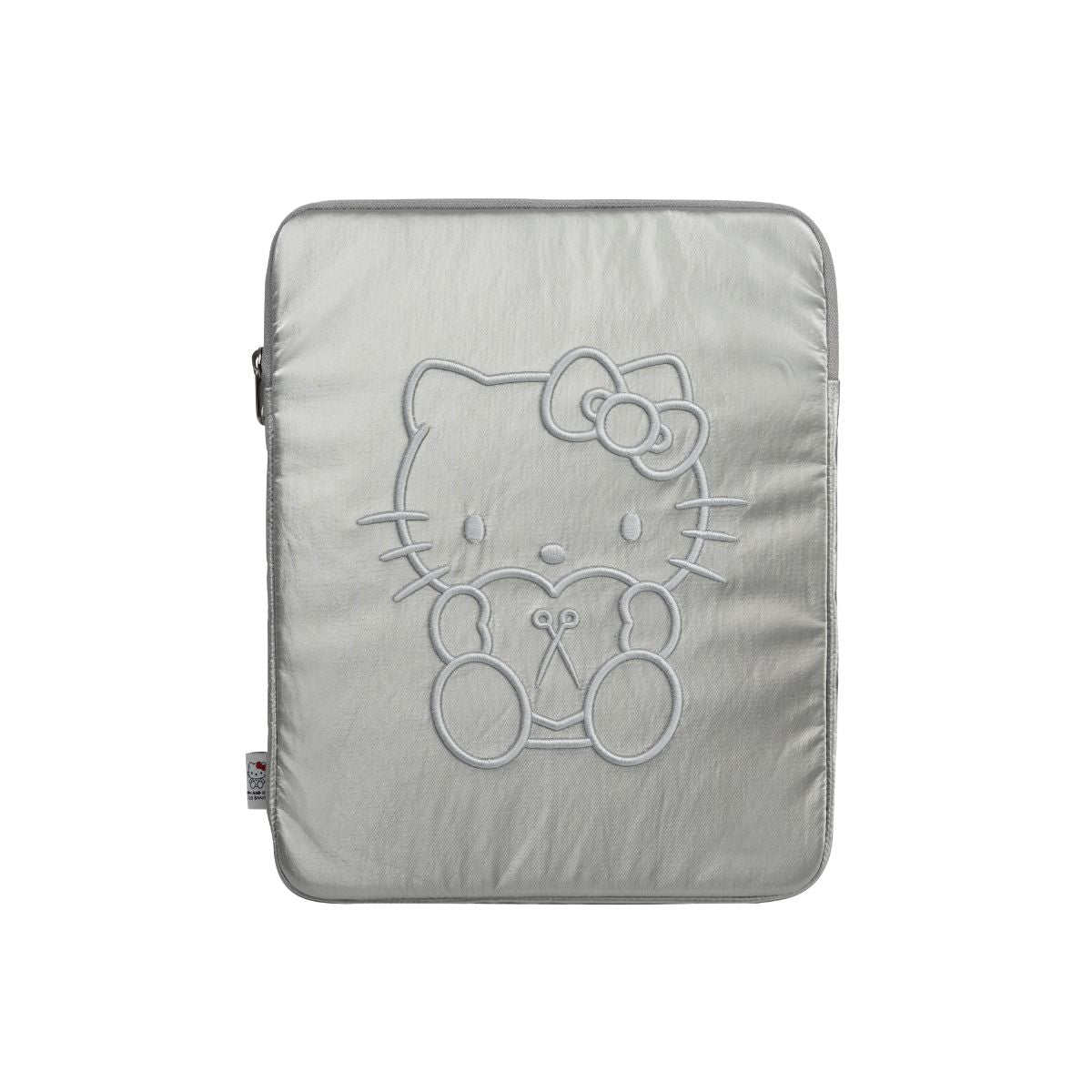 Sleek Tablet Pouch 11" Hello Kitty Silver