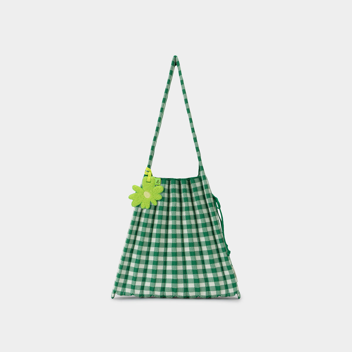 Daisy Strap Keyring Lime