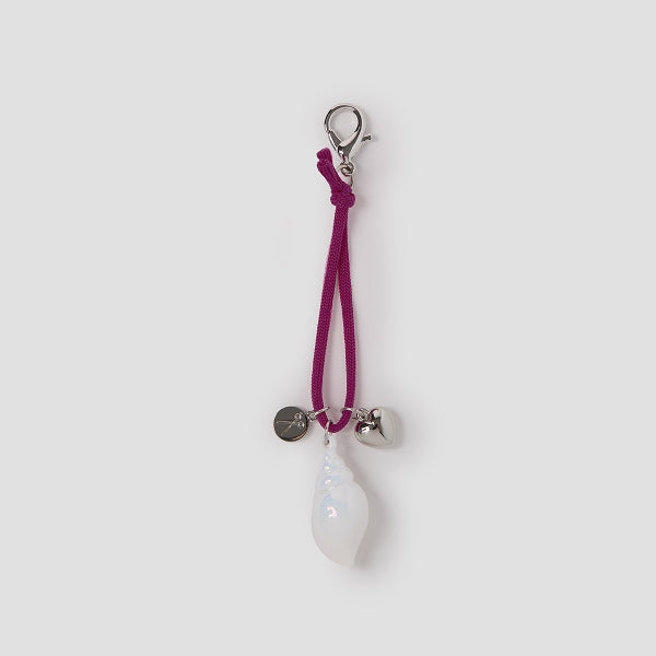 Lucky Toytoy Key Ring Doldolee Magenta Conch