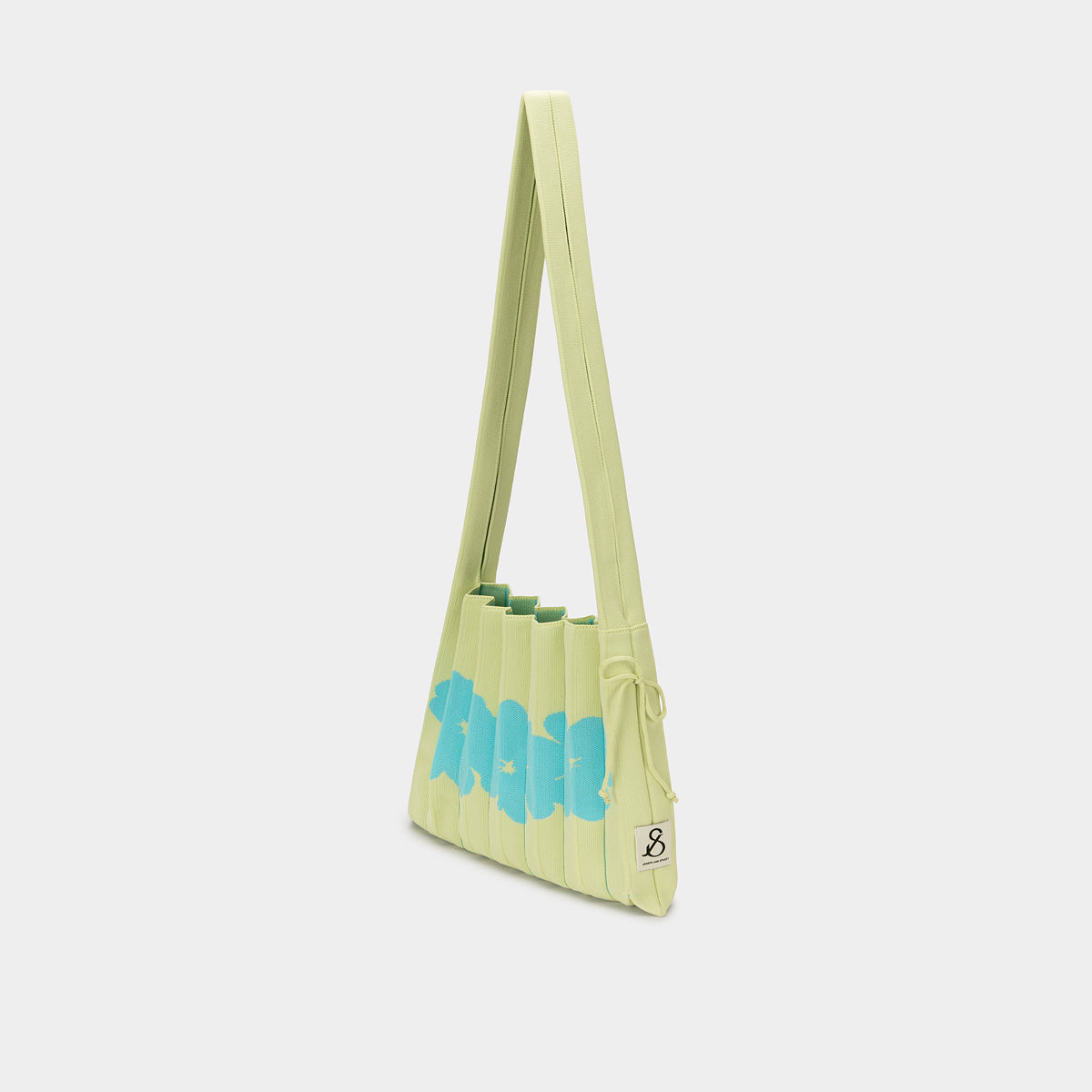 Lucky Pleats Knit Crossbody Aloha Cool Lime