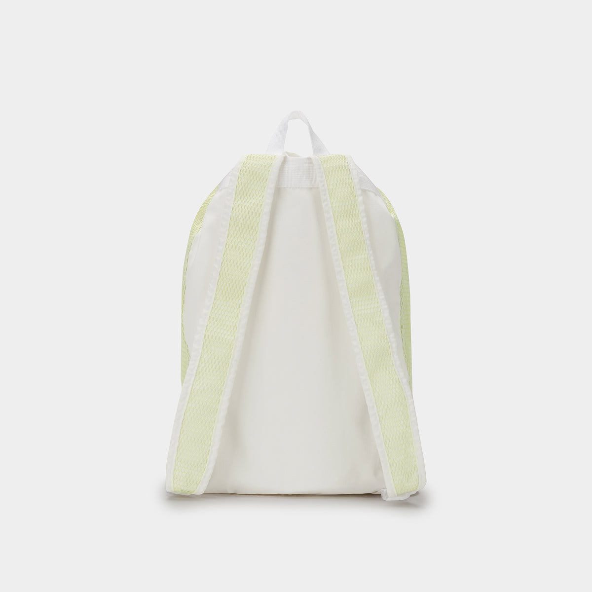 Drawstring Light Mesh Backpack Ivory