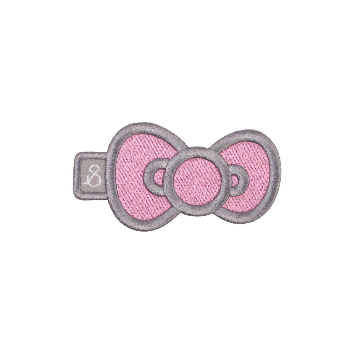 Lucky Hello Kitty Ribbon Embroidery Wappen Pink