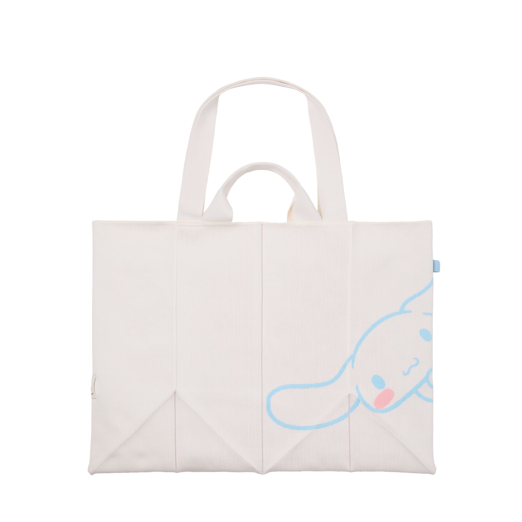 Lucky Pleats Knit XL Cinnamoroll Cream White